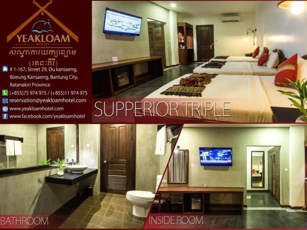 Yeak Loam Hotel Banlung Kültér fotó
